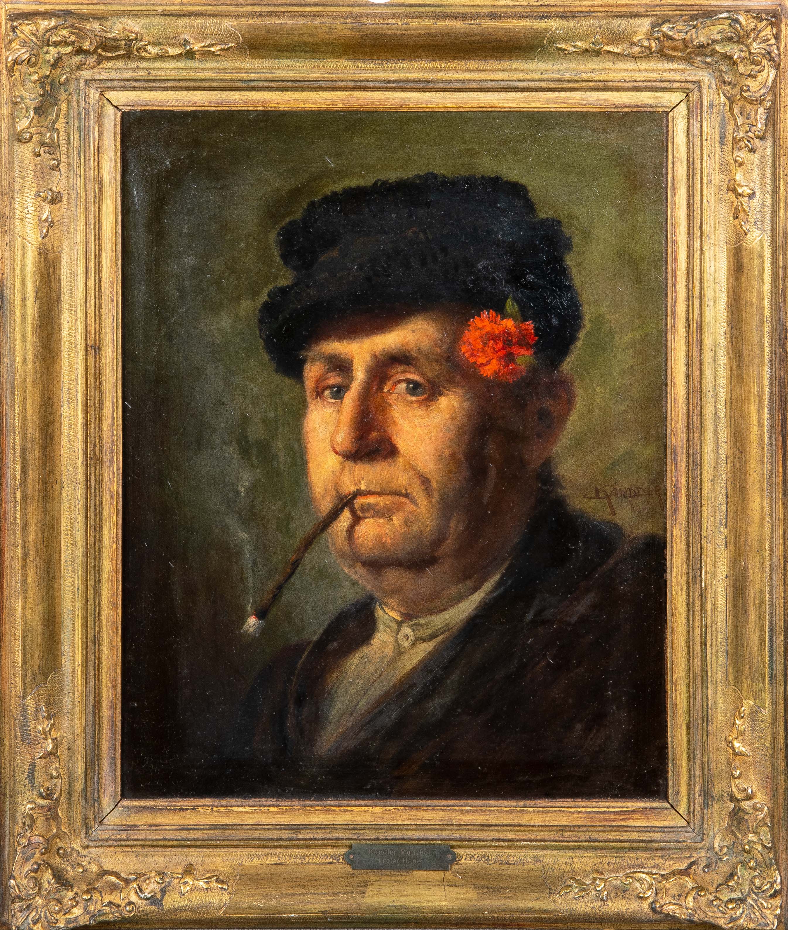 Ludwig Kandler (18561927). Porträt auctions & price archive